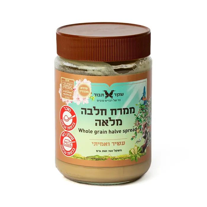 ממרח חלבה מלאה 350 גרם שקד תבור