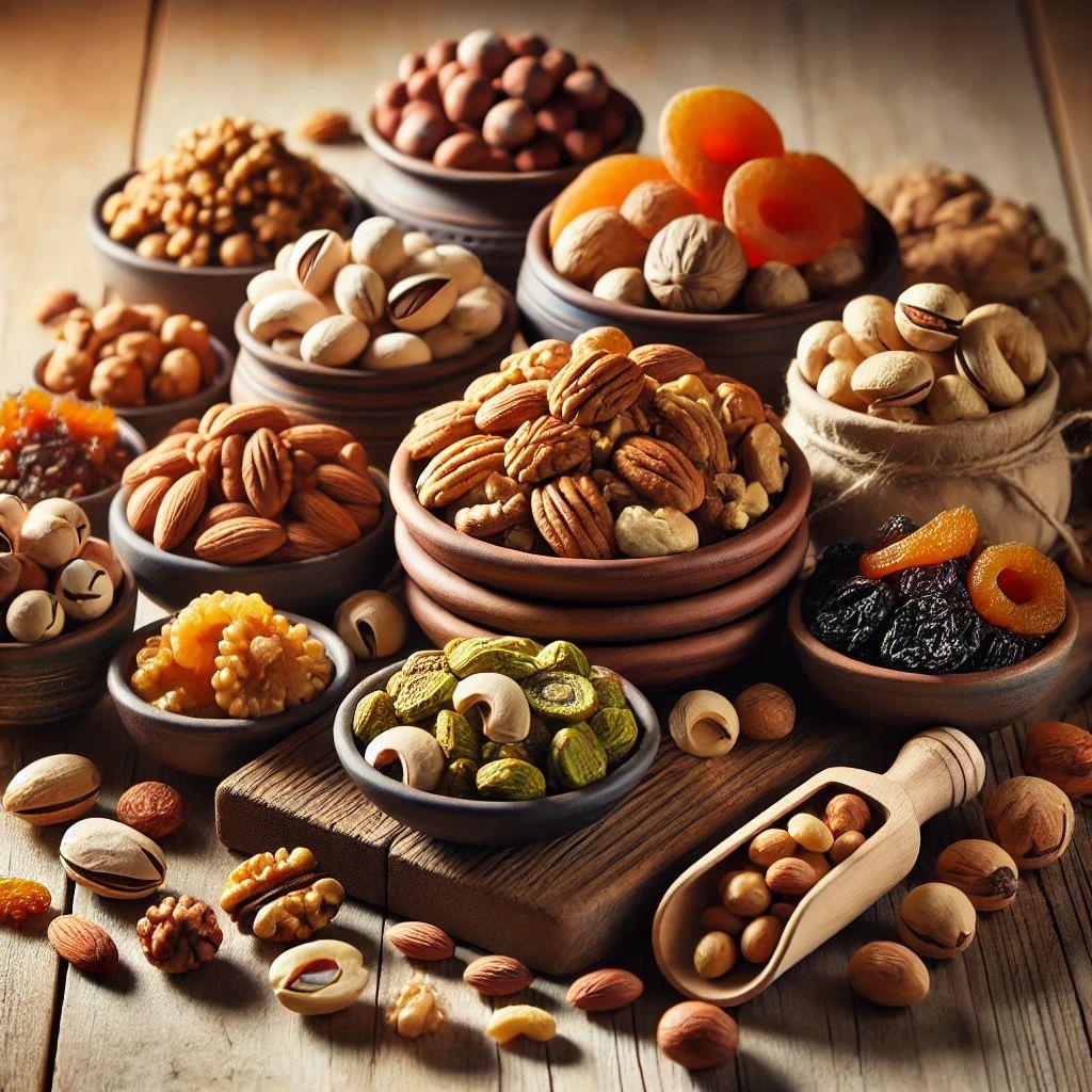 פיצוחים ופירות