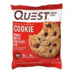 Quest Protein Cookie Uk Peanut Butter Chocolate Chip 58g 1200x
