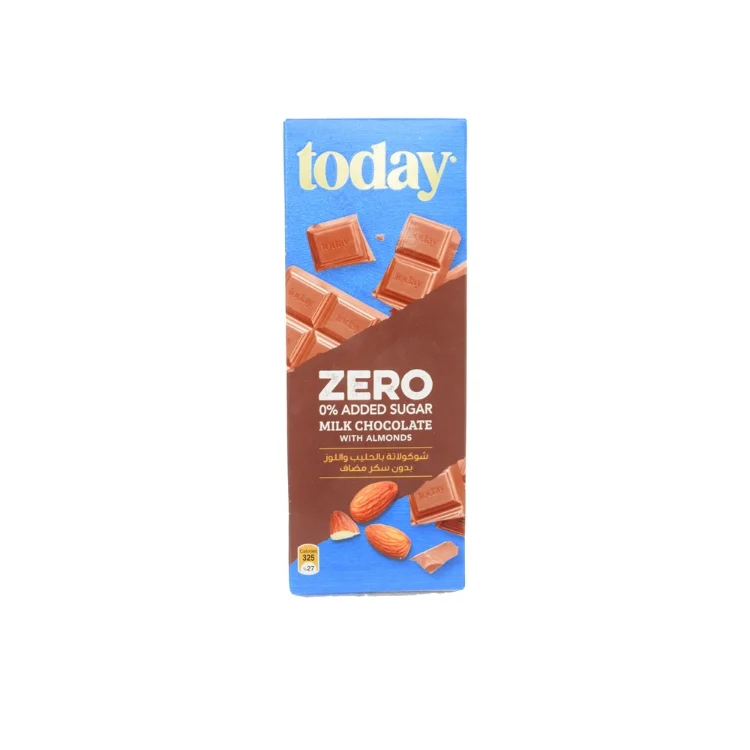 Today Nas Milk Chocolate W Almond 60g